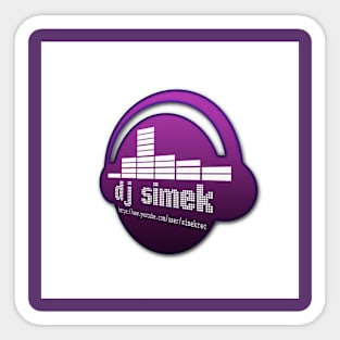 T-Shirt ´´Dj Simek´´ #8 Sticker